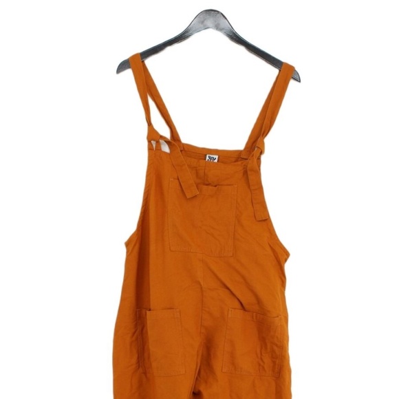 Lucy & Yak Pants - Lucy & Yak Women's Jumpsuit W 32 in Orange 100% Cotton Straight Jumpsuit